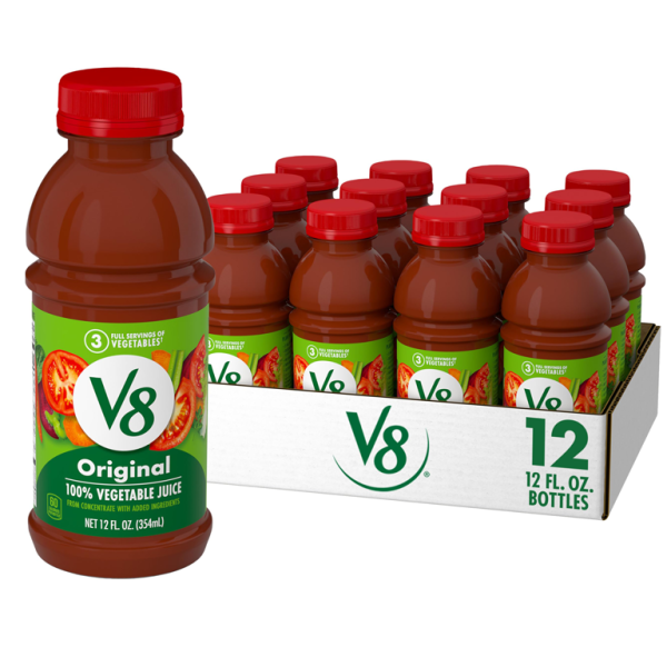 V-8 Tomato Juice 12 oz 12 ct