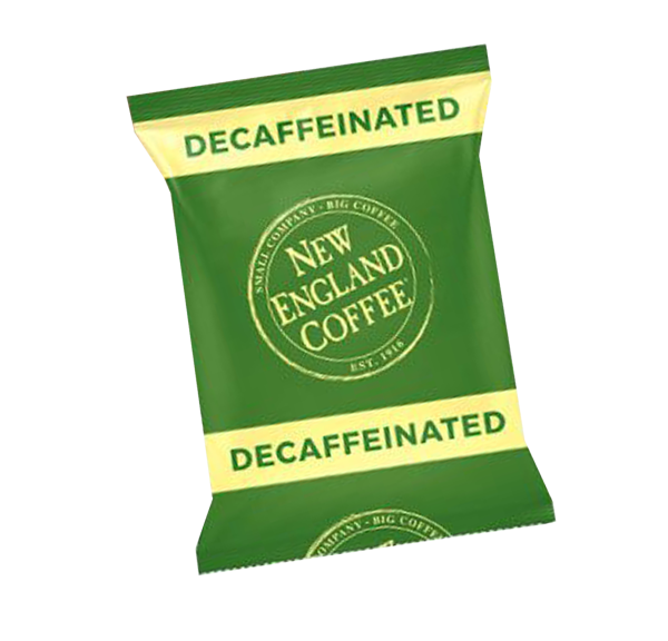 decaf new englad brewed coffee