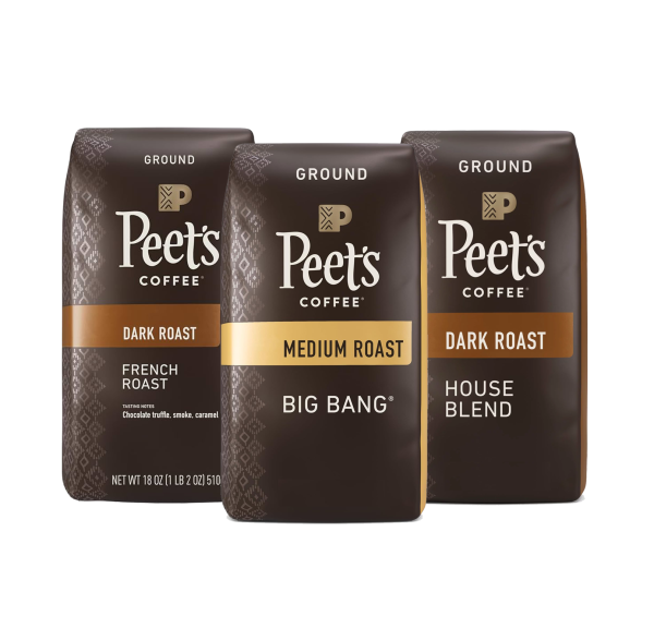 peets ground brewed coffee